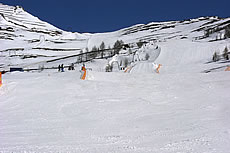 Der obere Teil der Testpiste , Foto © carving-ski.de